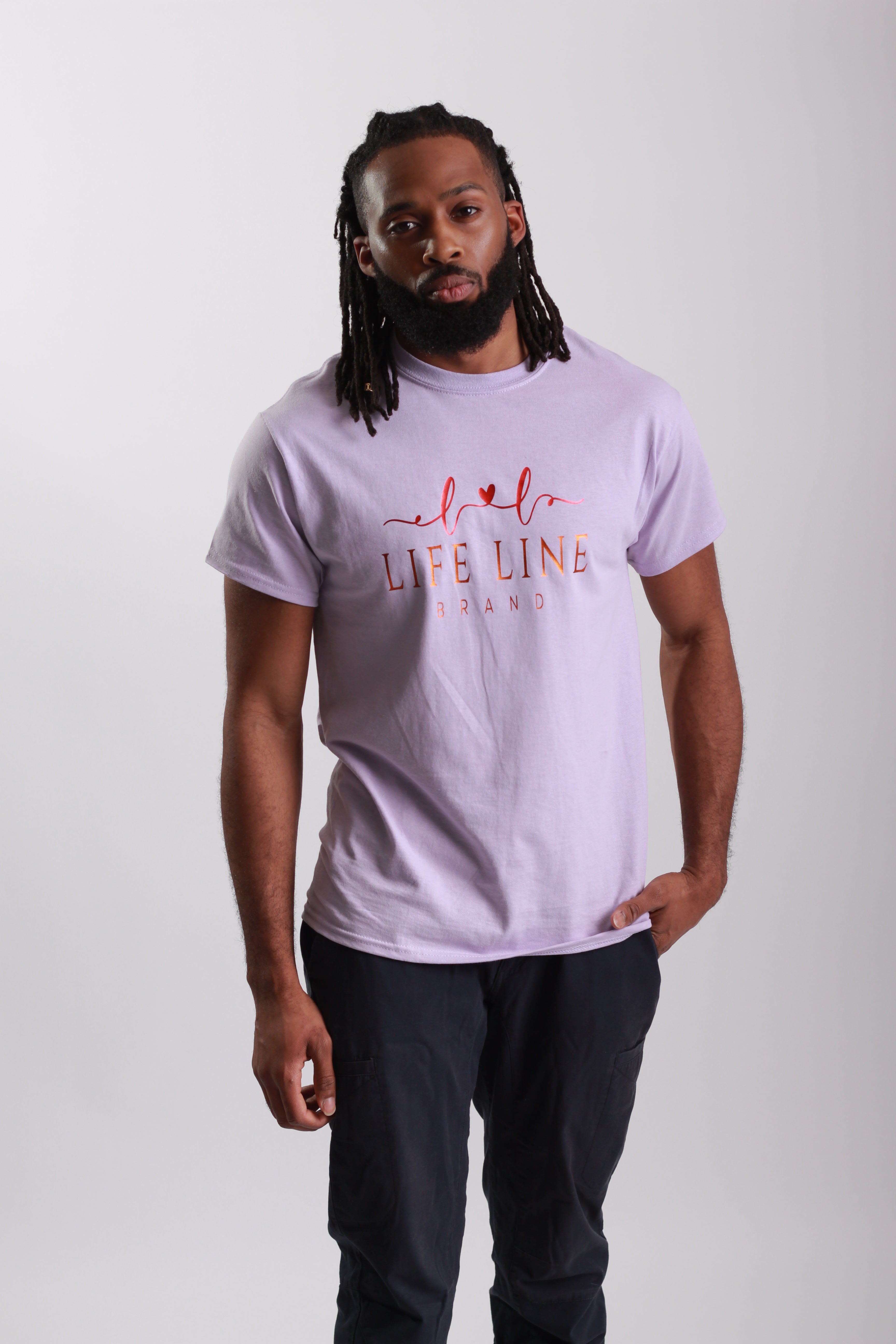 Orchard Purple Logo tee