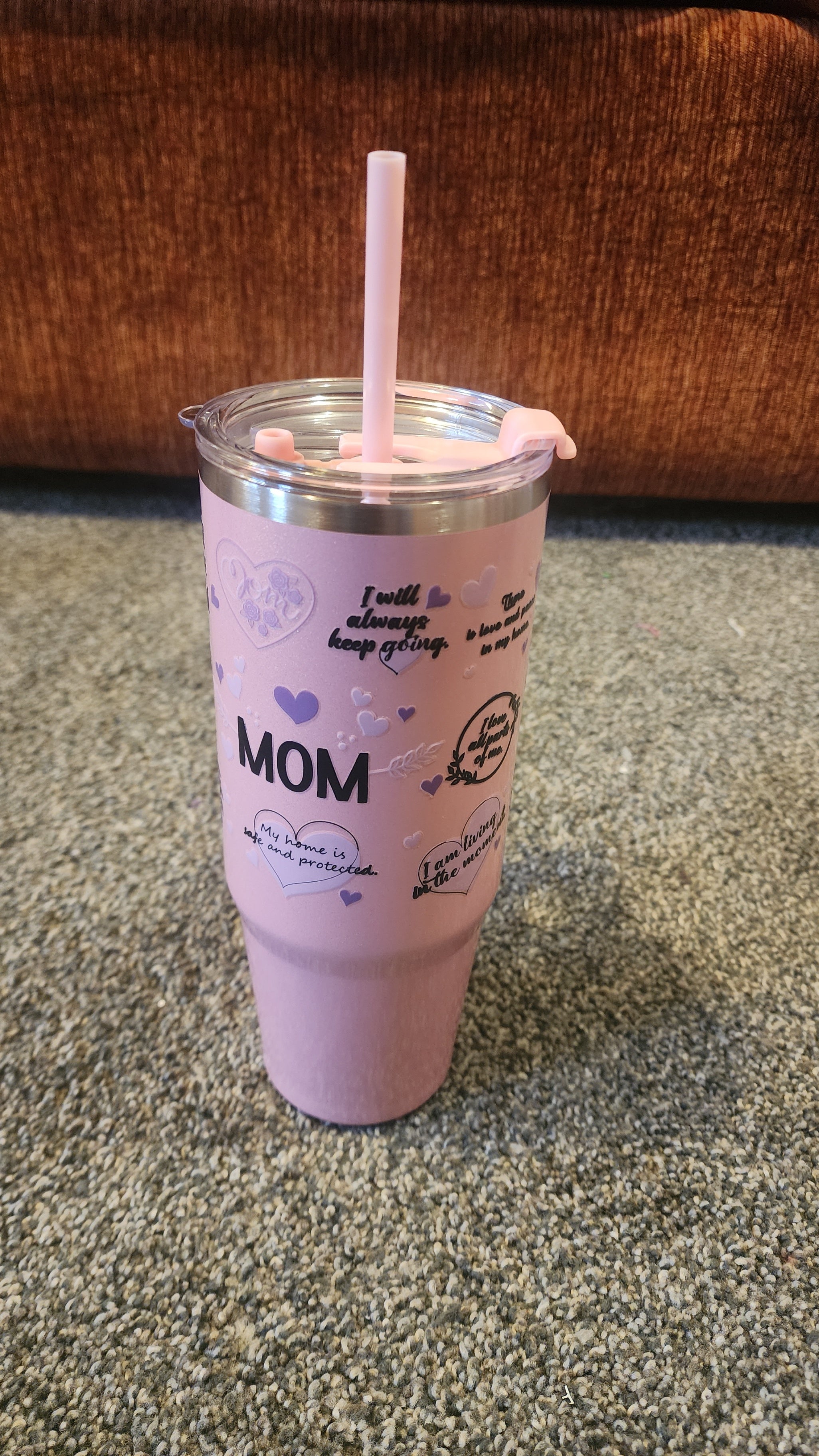 Pink Mom Tumbler