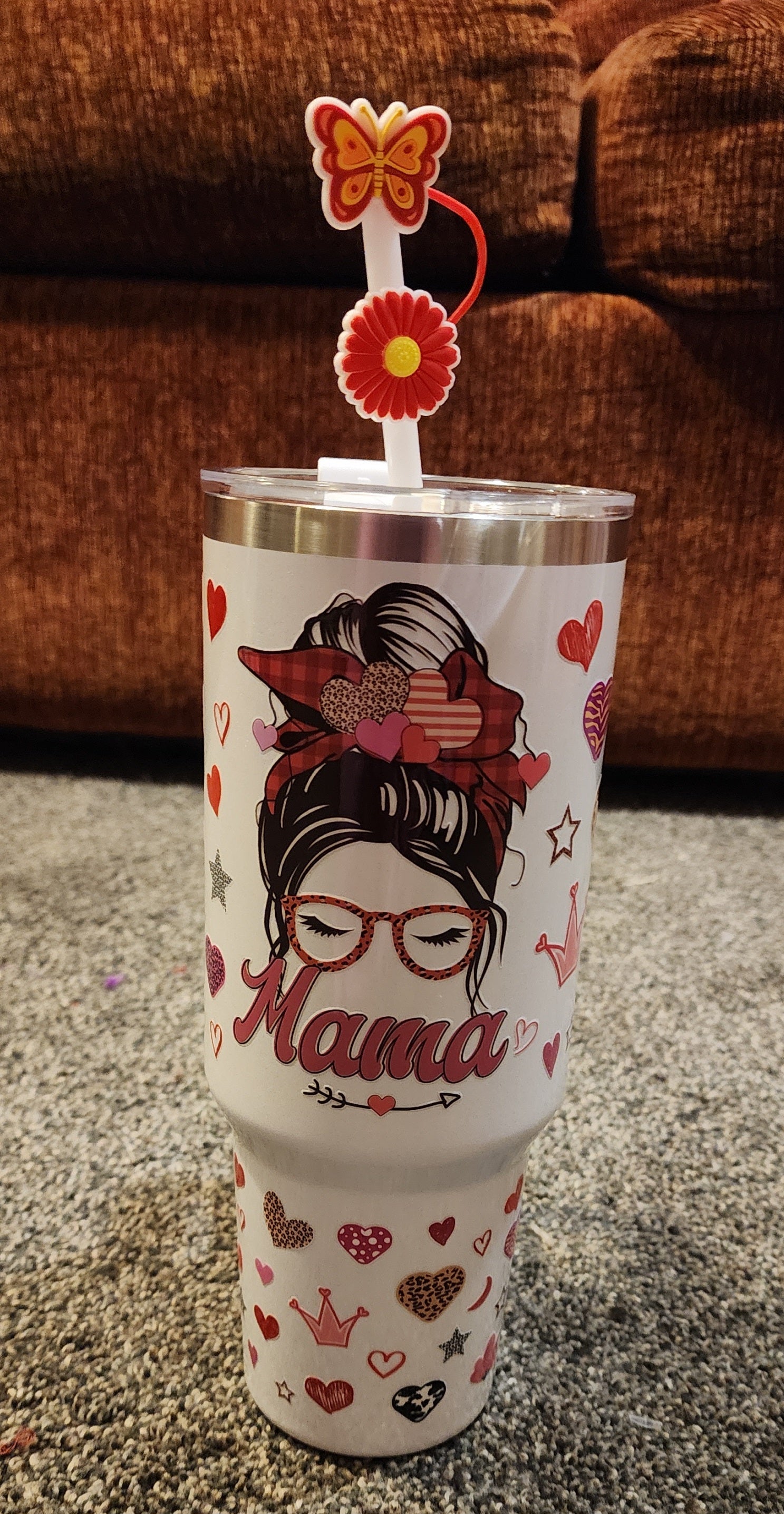 Red Mama 40 oz Tumbler